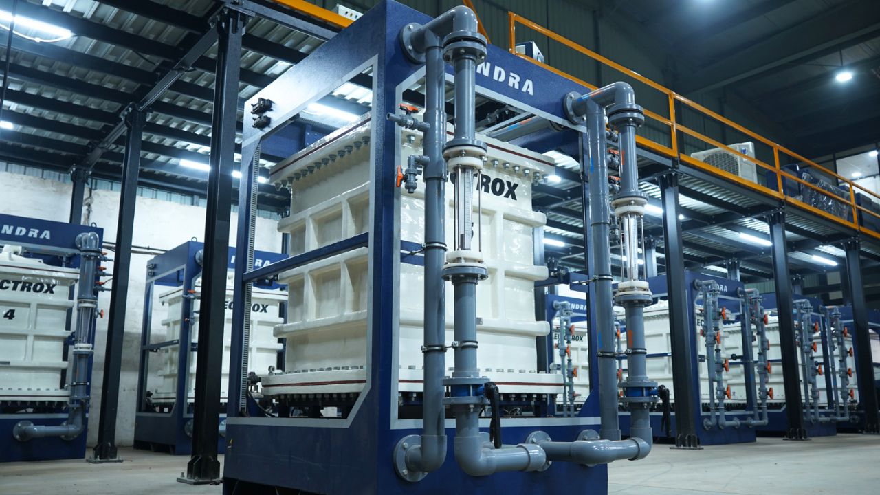 ElectroX systems on Indra manufacturing floor